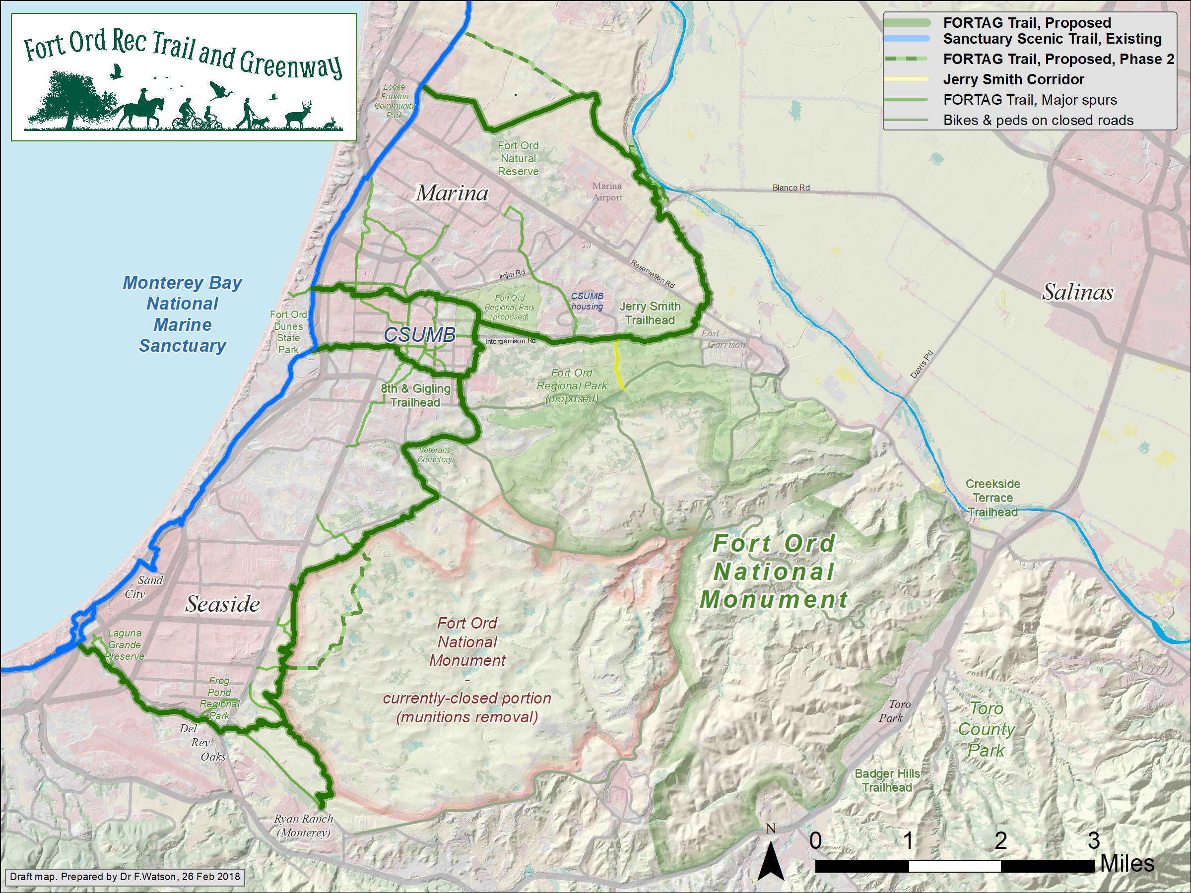 Fort Ord Rec Trail and Greenway